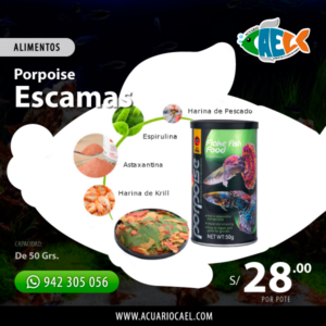 Escamas ó Hojuelas | PORPOISE de 50 Grs.